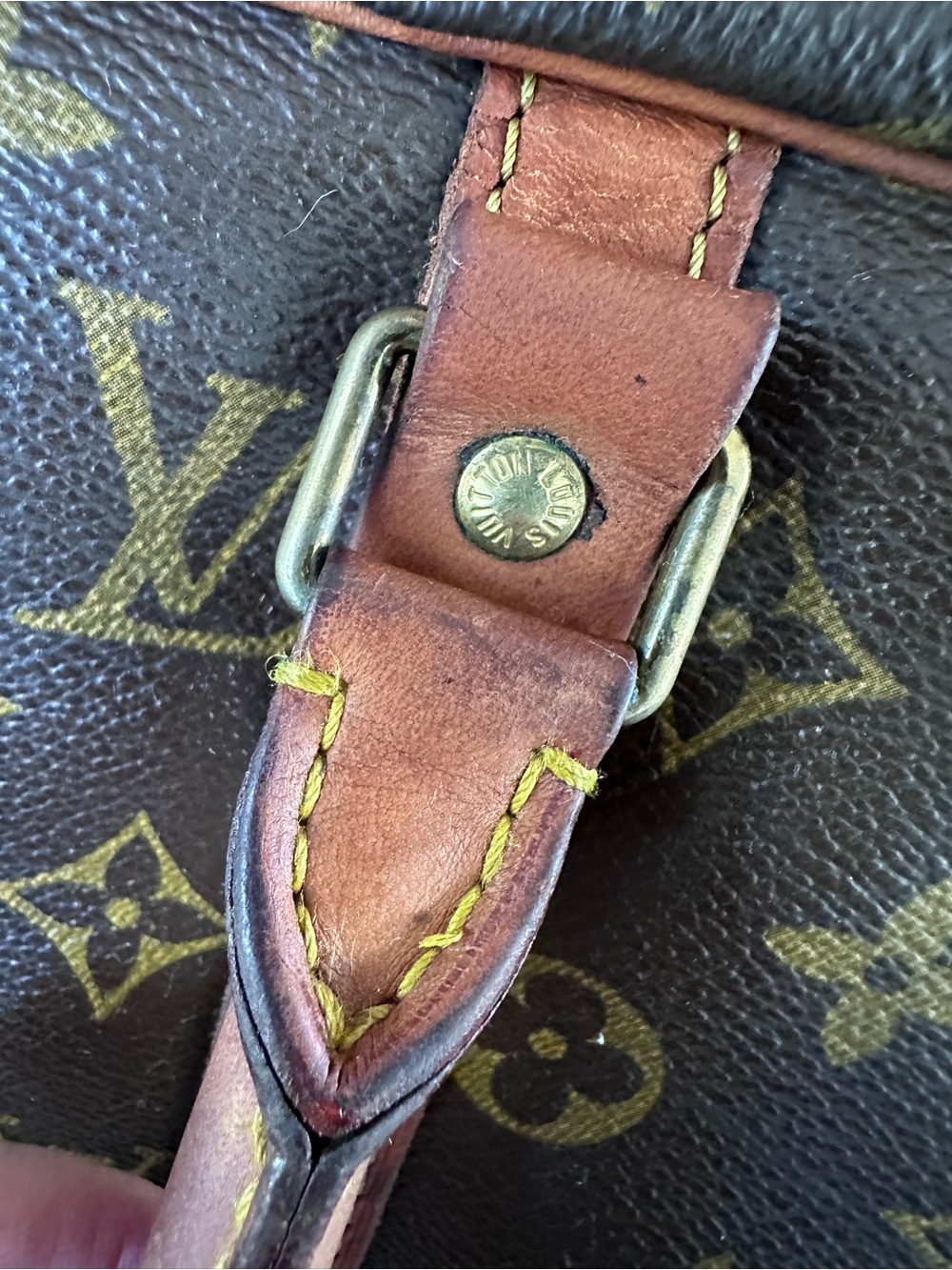 Vintage Louis Vuitton Brown Monogram
Porte Documents Voyage - Picture 6 of 16